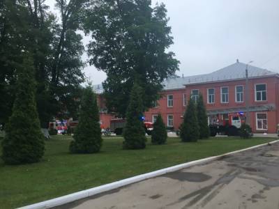 Опубликовано видео с места пожара в больнице имени Семашко