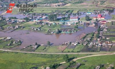 В районе Красноярска уровень воды в реке существенно поднялся