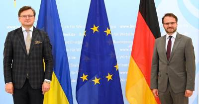 "Тяжелые, но конструктивные", - Кулеба провел переговоры по "Северному потоку-2" в Германии