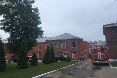 Все системы противопожарной защиты в больнице в Рязани сработали своевременно