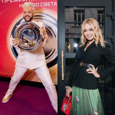 Яна Рудковская попросила Киркорова помириться с продюсером Лободы после скандала на Муз-ТВ