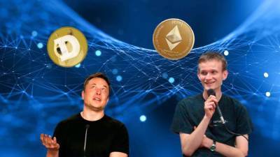 Илон Маск о сотрудничестве Dogecoin и Ethereum: "Я полностью согласен с Виталиком"