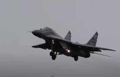 МиГ-29 ВВС Болгарии пропал с экранов радаров во время учений над Чёрным морем