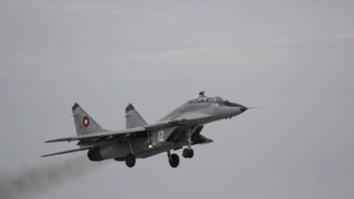 В Черном море разбился болгарский МиГ-29