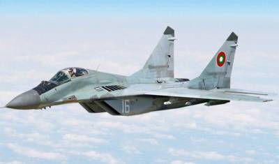Истребитель МиГ-29 потерпел крушение в Черном море