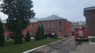 Трое пациентов погибли на пожаре в больнице Семашко в Рязани