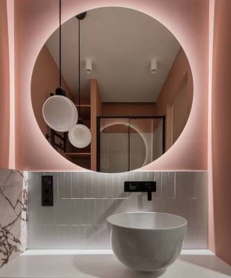 Идеи для ванной: 25 примеров зеркал с подсветкой - skuke.net