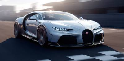 Компания Bugatti представила новый 1600-сильный гиперкар Chiron Super Sport