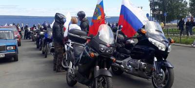 Около 60 байкеров ударят патриотическим мотопробегом по дорогам Петрозаводска