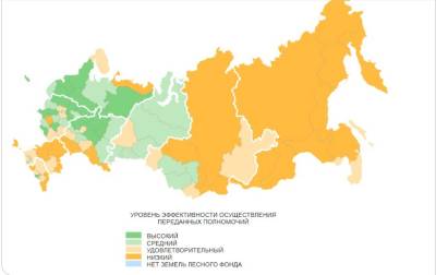Астраханская область оказалась в хвосте рейтинга Рослесхоза