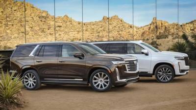 В России появились новые монстры из США: Cadillac Escalade против Chevrolet Tahoe