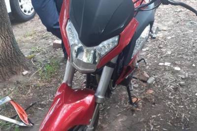 Мотоциклист пострадал в аварии на севере Тамбова