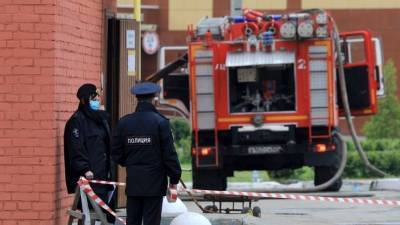 Вспышка и все в огне: опубликовано видео начала пожара в рязанской больнице