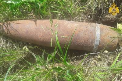 В Тверской области нашли военный снаряд