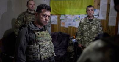 "Спокойствие и уверенность": Зеленский побывал на Донбассе и похвалил бойцов ВСУ (фото)