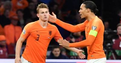 Ключевой защитник сборной Нидерландов может не сыграть против Украины