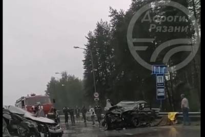 В ДТП на Солотчинском шоссе под Рязанью погиб водитель Toyota