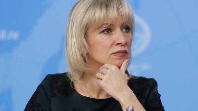 Захарова назвала подлостью призыв Тихановской к санкциям против предприятий Белоруссии