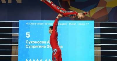 Калининградские акробаты заняли второе место в Спартакиаде молодёжи России