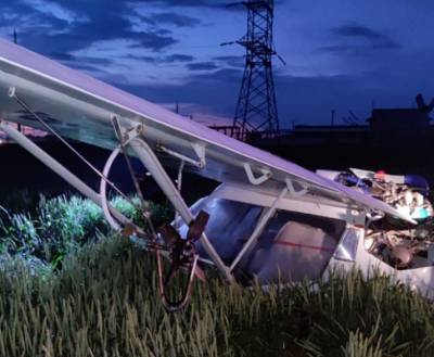 В Ростовской области при жесткой посадке легкомоторного самолета пострадал пилот