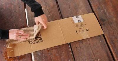 Сделайте роскошную упаковку для подарка из обычного картонной коробки