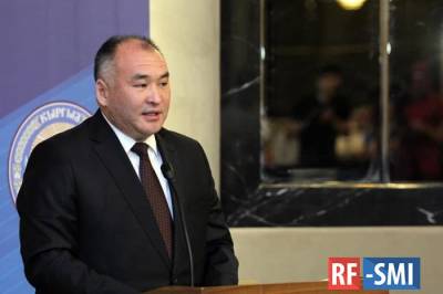 Садыр Жапаров уволил министра энергетики Кубанычбека Турдубаева