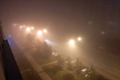 Новосибирск снова окутал туман – фото