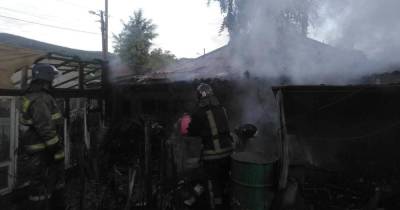 Пожар унес жизни хозяев дома в Красноярске