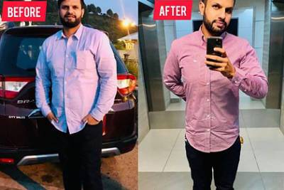 Мужчина сбросил 22 килограмма за четыре месяца и раскрыл секрет похудения