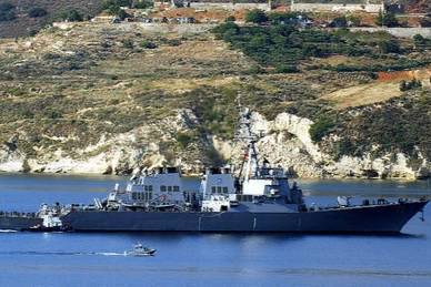 Американцы обвинили Россию в "телепортации" эсминца Ross из порта Одессы к берегам Крыма
