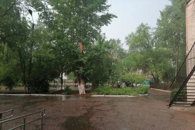 В Оренбуржье после сильного дождя пострадали районы