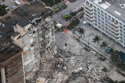 Обрушение дома в Майами: число жертв возросло до 16