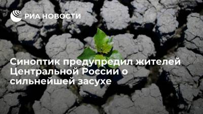 Синоптик Тишковец предупредил россиян о сильнейшей засухе, которая бывает раз в десять лет