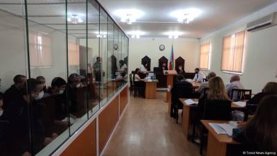 В Баку продолжается судебный процесс над 13 членами армянской террористической группировки (ФОТО)