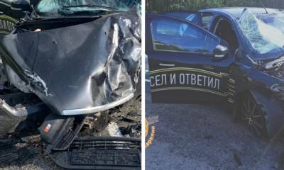 В Карелии водитель устроил страшную аварию при обгоне фуры