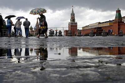 Небольшой дождь пообещали в четверг в Москве