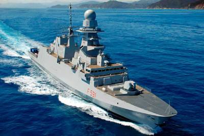 Российский флот проследит за фрегатом ВМС Италии в Черном море