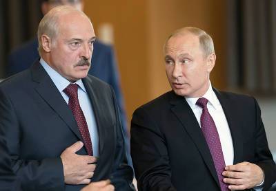 Путин обсудил с Лукашенко санкционное давление на Белоруссию