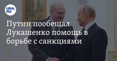 Путин пообещал Лукашенко помощь в борьбе с санкциями