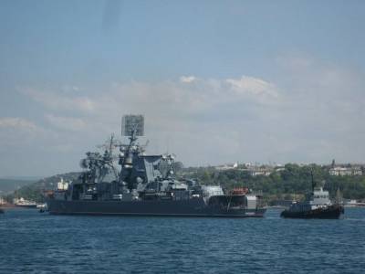 В Черное море под надзором ВМФ РФ вошел итальянский фрегат