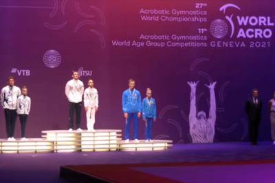 Уроженец Забайкалья выиграл первенство мира по спортивной акробатике в смешанной паре