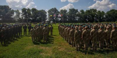 Американские и украинские морпехи провели тактические тренировки вблизи российской границы