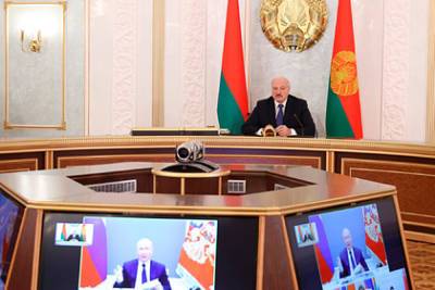 Лукашенко назвал санкции попыткой «наложить лапу» на ресурсы России и Белоруссии