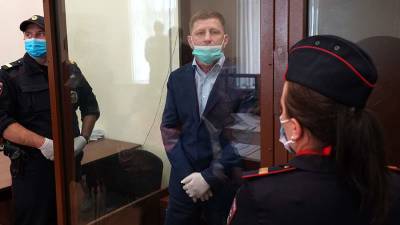 СК попросил продлить арест экс-губернатору Фургалу до 7 октября