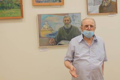 Выставка псковского художника открылась в псковском информационно-туристском центре