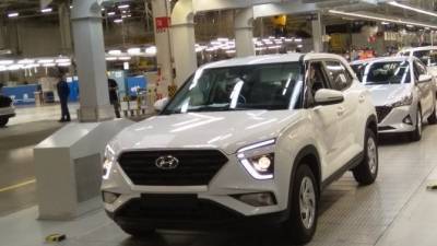 В Санкт-Петербурге начали собирать новое поколение Hyundai Creta