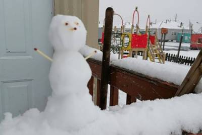 Владимир Семенов - В российском регионе выпал снег в первый день июля - lenta.ru - Россия - Чукотка