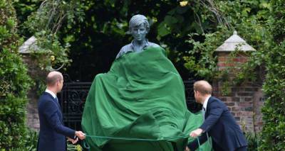 Братья Уильям и Гарри открыли памятник своей матери – принцессе Диане
