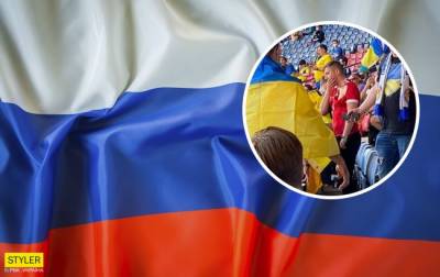 Побитый болельщик с российским флагом на матче Украина — Швеция объяснил выходку