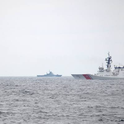 Российские корабли провели стрельбы в Черном море на фоне маневров Sea Breeze